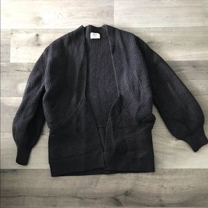 Wilfred Merino Wool bell sleeve Sweater Cardigan